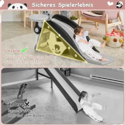 5 din 1 tobogan pentru copii swing cal slide pentru copii cu baschet