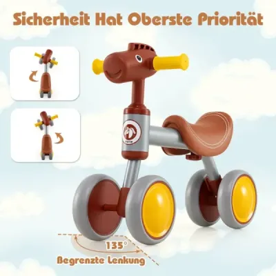 4 roți biciclete pentru copii fără pedala de echilibru biciclete pentru copii 18-36 luni