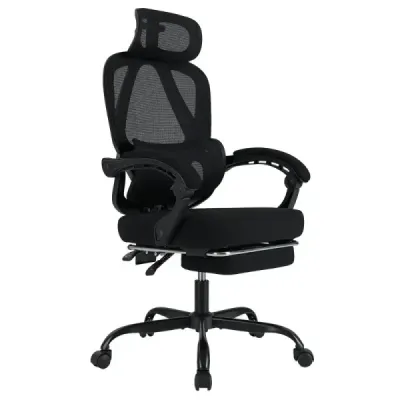scaun de birou ergonomic cu scaun de birou retractabil cu scaun pivotant spătar reglabil pentru domiciliu