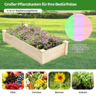 sfecla de grădină din lemn cu sfeclă de albine înălțată fără sol set de flori de sfeclă de plante