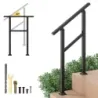 Balustrada scărilor de mână Bară de montare laterală cu reglare flexibilă a unghiului 70 cm