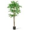 150 cm Plante artificiale bambus arta copac cu oala arta planta bambus copac decorare