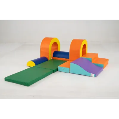 10 Spume parţială blocuri de construcţii Blocuri de construcţii moi pentru crab Crawling diapozitive, blocuri gigant de construcţii Orange