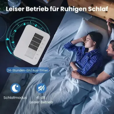 25,5 l/zi Dezumidificator de aer Dezumidificator electric Cameră dezumidificator pentru 25m2 camere