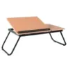 Masa de lucru Laptop Tabela Notebook Masa pat Masa pat Masa pliabila Lapdecks Negru