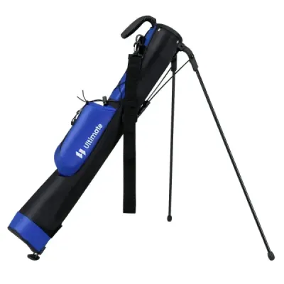 Geanta de golf cu 2 el compartimentare & Ploaia sac de golf cu curea umăr albastru