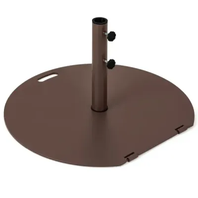 stand umbrela 23 kg stand umbrela cu roți și mâner rotund umbrela greutate pentru bare umbrela de 41/50 mm