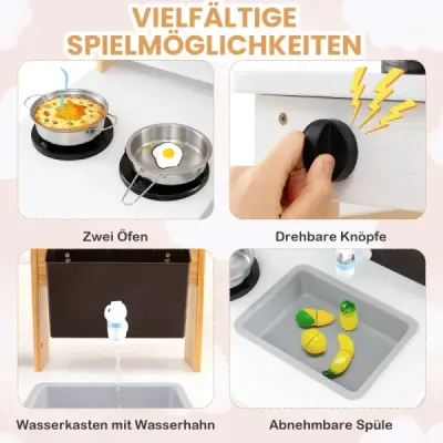 Outdoor Matschkitchen pentru copii cu funcție de apă Bucătărie pentru copii