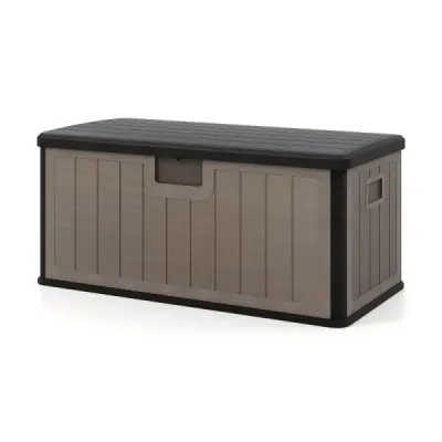 Cutie de gradina 378 L cutie de suport impermeabil pentru gradina cu capac incuiat