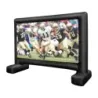 143 Inch gonflabile Beamer Canvas cu Blower &amp; Ground Spokes 16:9 4K HD Dublu Sided Proiecție ecran