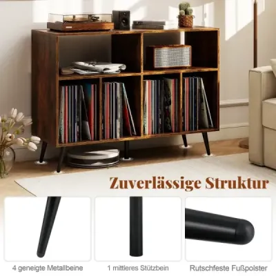 Stand de înregistrare în 3 etape cu suport de stocare vinil
