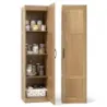 Cabinet de depozitare de 150 cm inalta, in 4 etape, dulap etaj cu natura usii