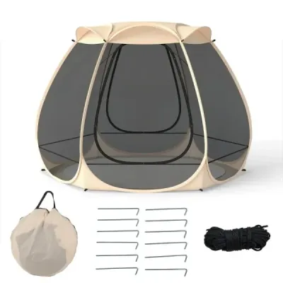 Pop-up-Mesh-Pavillon Outdoor-Campingzelt mit Rundum-Mesh