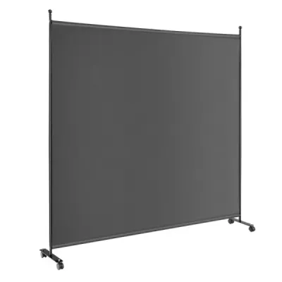 Difuzor camera single cu un ecran protector lățime 184 x 30 x 184 cm gri