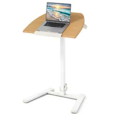 inaltime masa laterala reglabila cu 90° tabel înclinat de sus & roluri Stand de birou stand pliabil