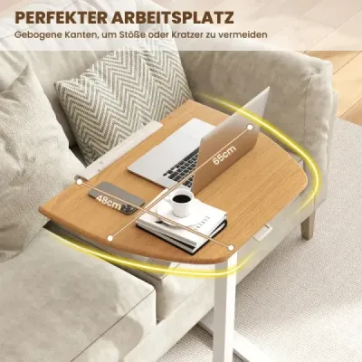 inaltime masa laterala reglabila cu 90° tabel înclinat de sus & roluri Stand de birou stand pliabil
