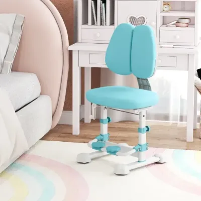 scaun birou pentru copii scaun ergonomic cu repaus reglabil dublu spate