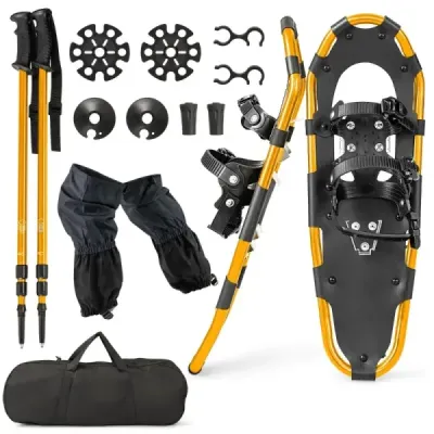 4-in-1 ninge pantofi set ninge pantofi cu sistem dublu de legare cu clichet 63cm aur