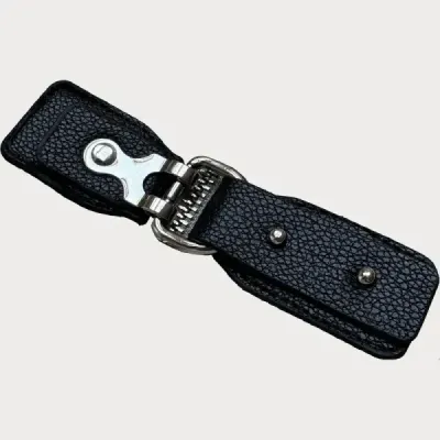 Kožená bunda s kožušinovým golierom Glakate MODA8091 béžová