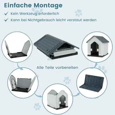 Cazare pentru animale cu usi de ventilatie din metal incuiabile