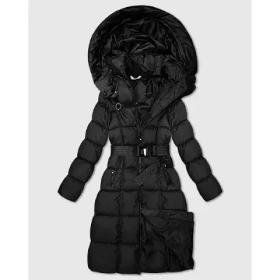 Jacheta lunga de iarna cu centura neagra Minority (P3-6033-1)