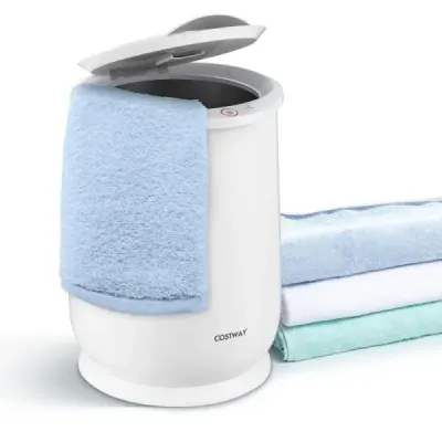 21L Towel Încălzitor găleată cu Timer Electric Prosoape uscator incalzire incalzire alb