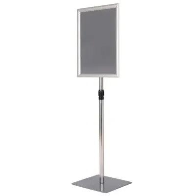 A3 2 set informații stand înălțime poster reglabil stand client opri argint