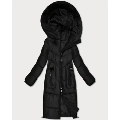 Sacou de potrivire de iarnă la mijlocul coapsei S'West negru (B/R8535-1)