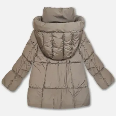 Jachetă de sex feminin overssize S'West bej (B8539-12)