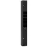 Cabinet mic baie cu 2 usi si 1 sertar si rafturi reglabile Cabinet baie negru