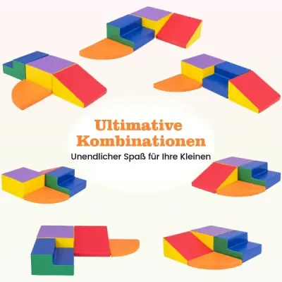 4 TG. Foamstones for Tobing & Climbing Giant Building Blocks Multicolor