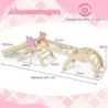 4 Set Schela de urcare cu paraşuta &amp; Arca de urcare &amp; net Triunghiul de urcare natura