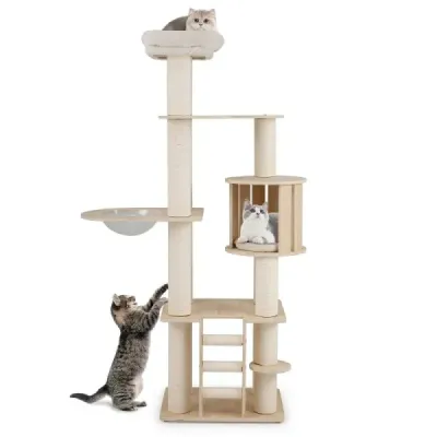 185 cm Scratch cu dungi groase & Cat Cave & Room Capsule & Seat & scara