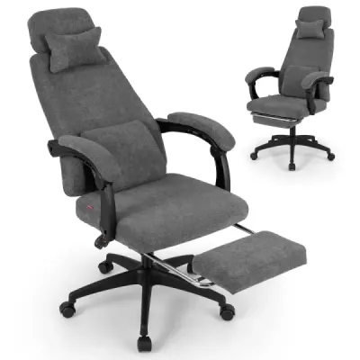 Scaun de birou ergonomic cu spătar retractabil