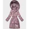 Haină de tranziție quilted cu Goodlookin glugă roz (Y3-9215-52)