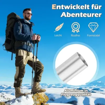 Polari Alu Trekking cu EVA- & Naturkork-Griffen
