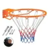 Ø45cm interior coş de baschet cu inel &amp; net Mini coş de baschet pentru montare perete Orange