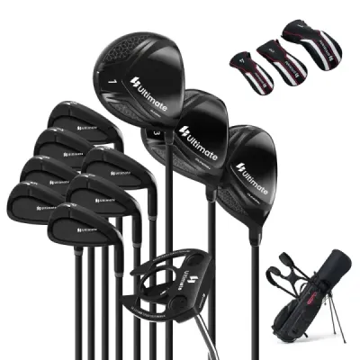 11 Set parţial club de golf pentru dreptaci cu sac de golf set de golf crose de golf stand sac
