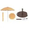 Umbrela de plajă + standul de umbrelă Set stand umbrela Neigbar cu role