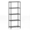 Multi-store grele reglabil rack universal 59 x 34 x 152 cm Negru