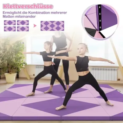 Gimnastică pliabilă Mat Violet