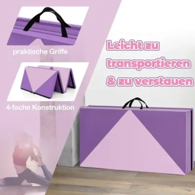 Gimnastică pliabilă Mat Violet