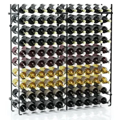 10 etaje metal raft vin pentru 100 sticle flacon raft 150 kg