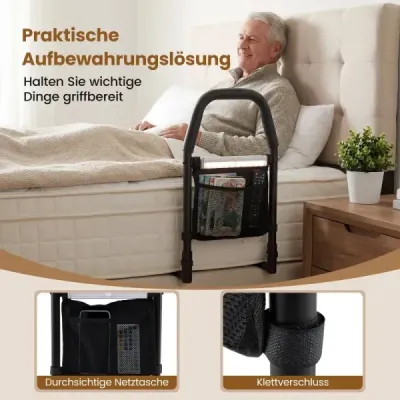 Ajutor permanent pentru pat cu lumină senzor LED & sac & non- Slip Handle Screen Protector