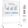 Tablou cu înălțime dublă-justabil cu roller &amp; stand &amp; pin
