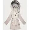 Dámska jarná bunda MODA0409 béžová