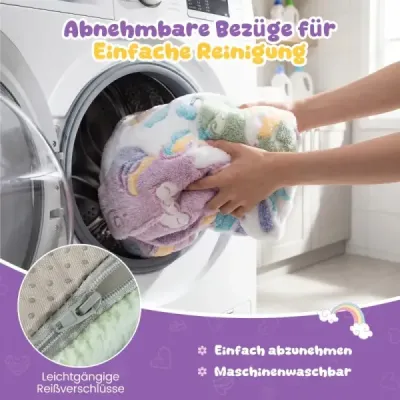 3 din 1 canapea pentru copii în întuneric luminos cu pernă și capac detașabil Scaun pentru copii căptușit