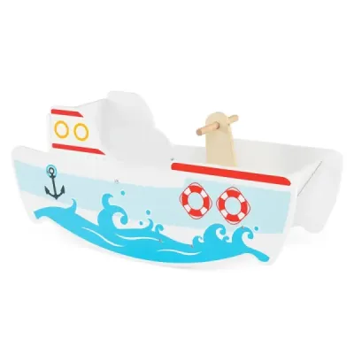 Swing barca lemn cu 40 ° gama leagăn & nautic design & backrest swing cal
