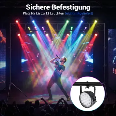 360 cm lungime trepied lumina cu inaltimea intersectie reglabila DJ stand de lampa 140