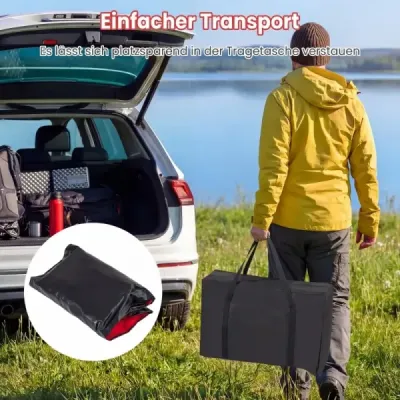 Set gonflabil de Kayak cu Aluminum Cudder și Eva cu scaun gonflabil Canoe roșu
